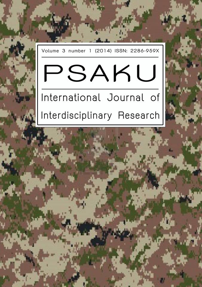 					View Vol. 3 No. 1 (2014): PSAKU International Journal of Interdisciplinary Research
				