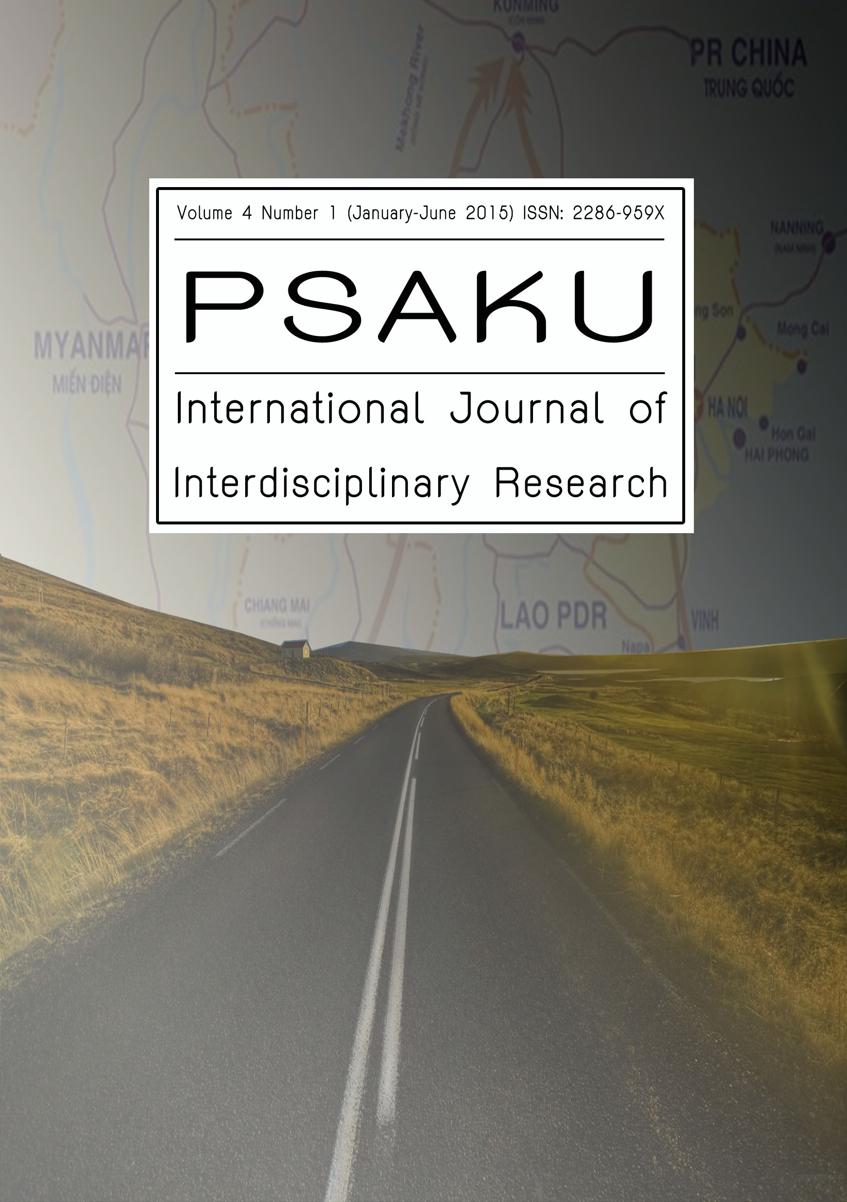 					View Vol. 4 No. 1 (2015): PSAKU International Journal of Interdisciplinary Research
				