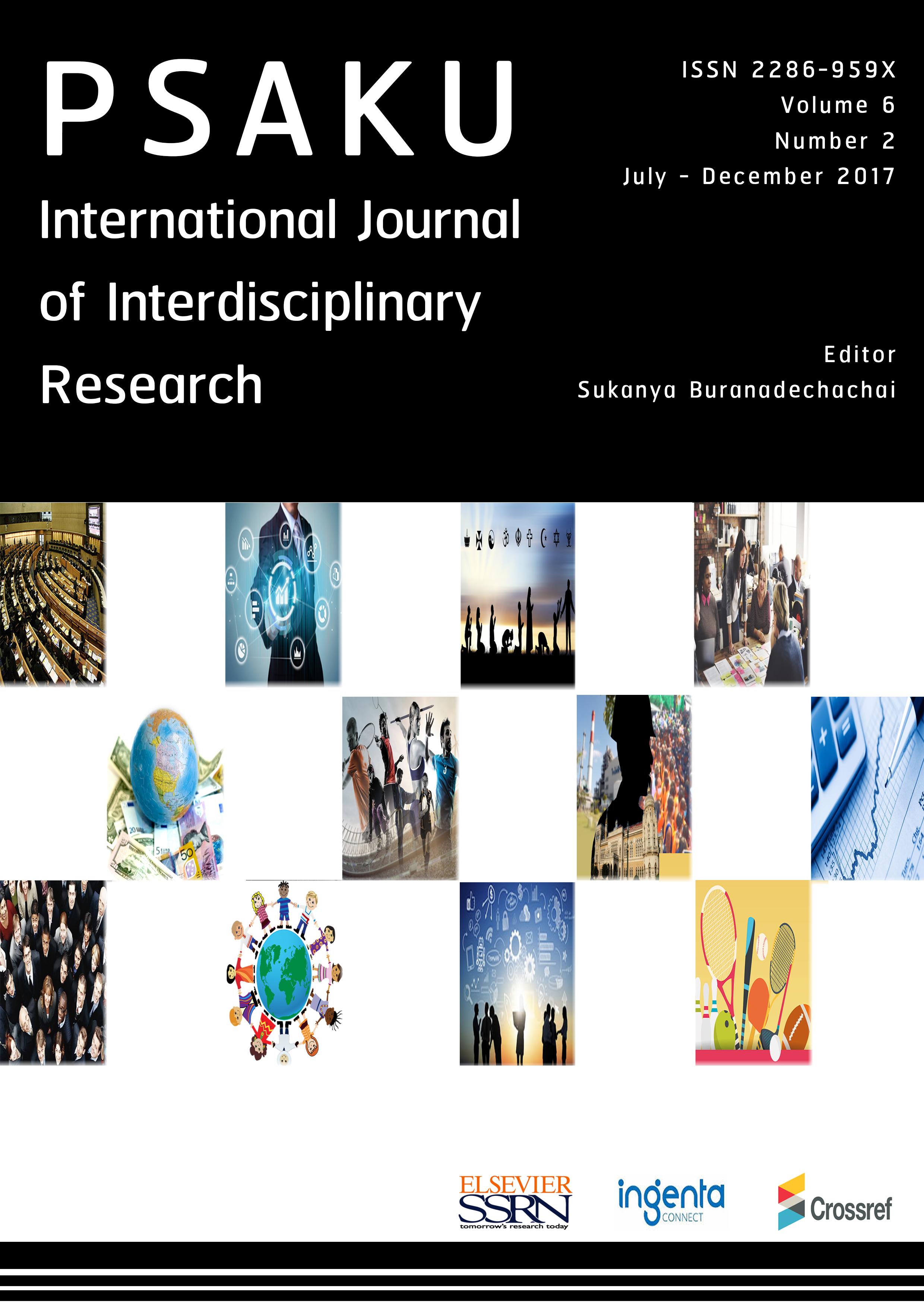 					View Vol. 6 No. 2 (2017): PSAKU International Journal of Interdisciplinary Research
				
