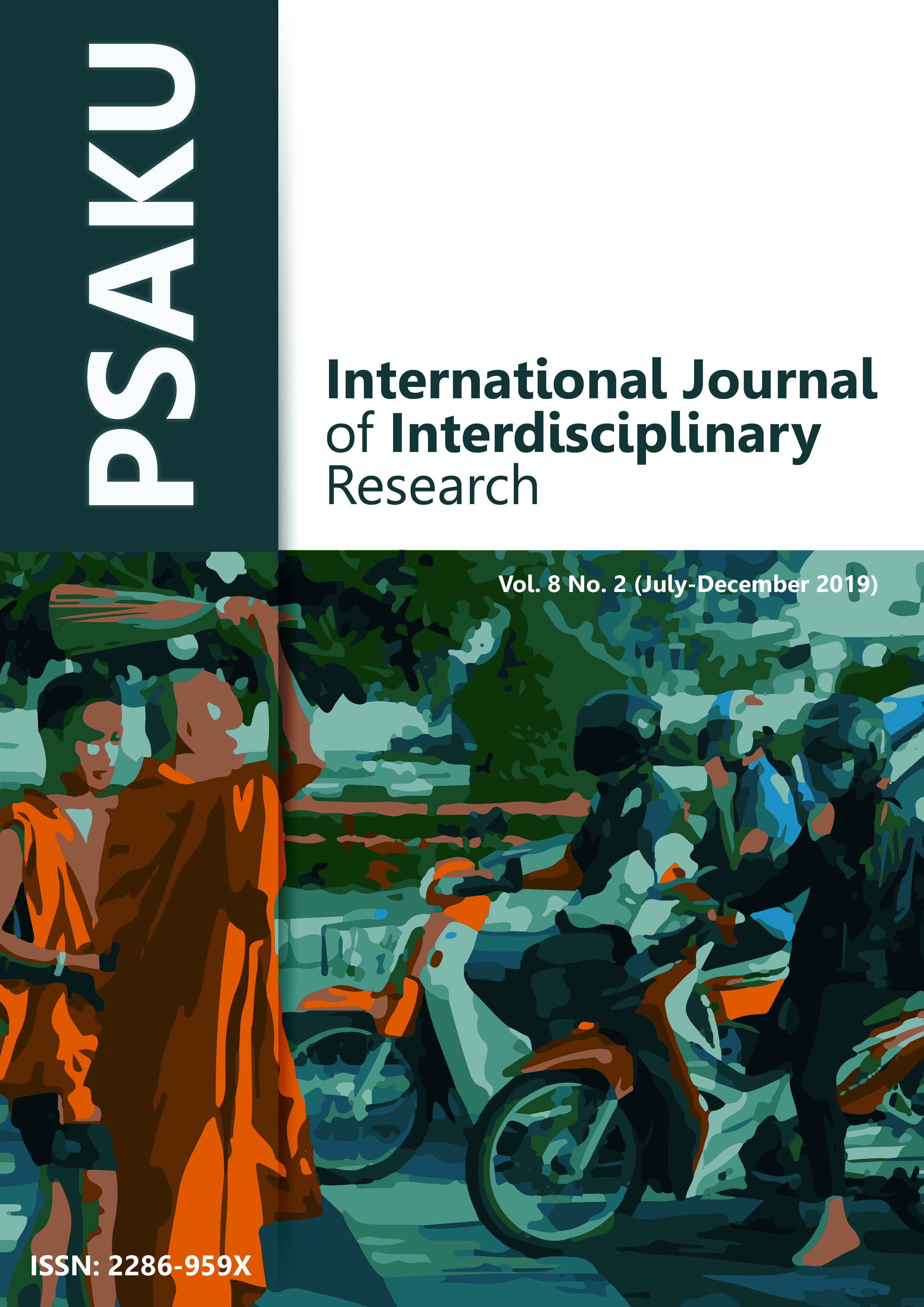 					View Vol. 8 No. 2 (2019): PSAKU International Journal of Interdisciplinary Research, Vol. 8, No. 2, 2019
				