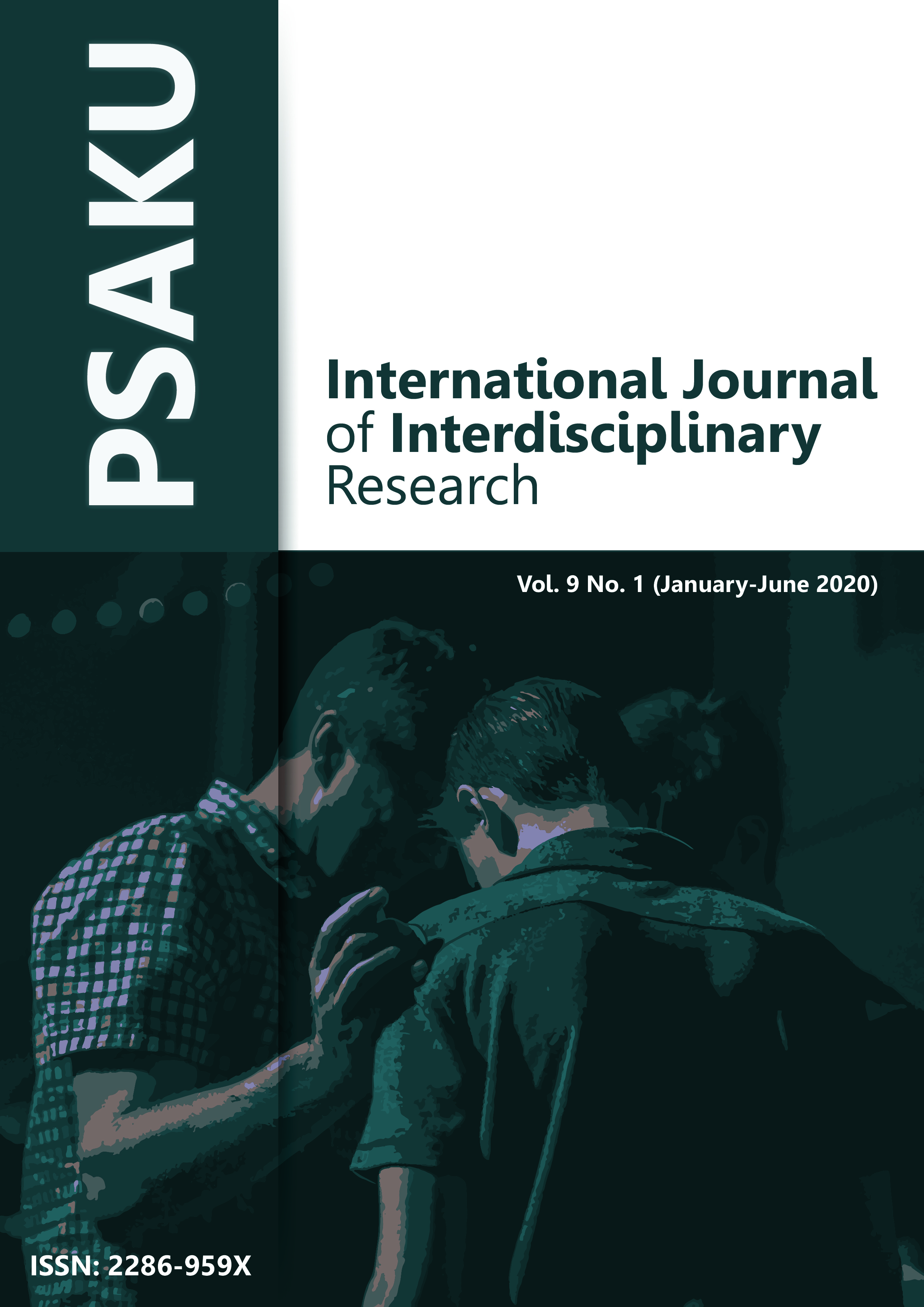 					View Vol. 9 No. 1 (2020): PSAKU International Journal of Interdisciplinary Research, Vol. 9, No. 1, 2020
				