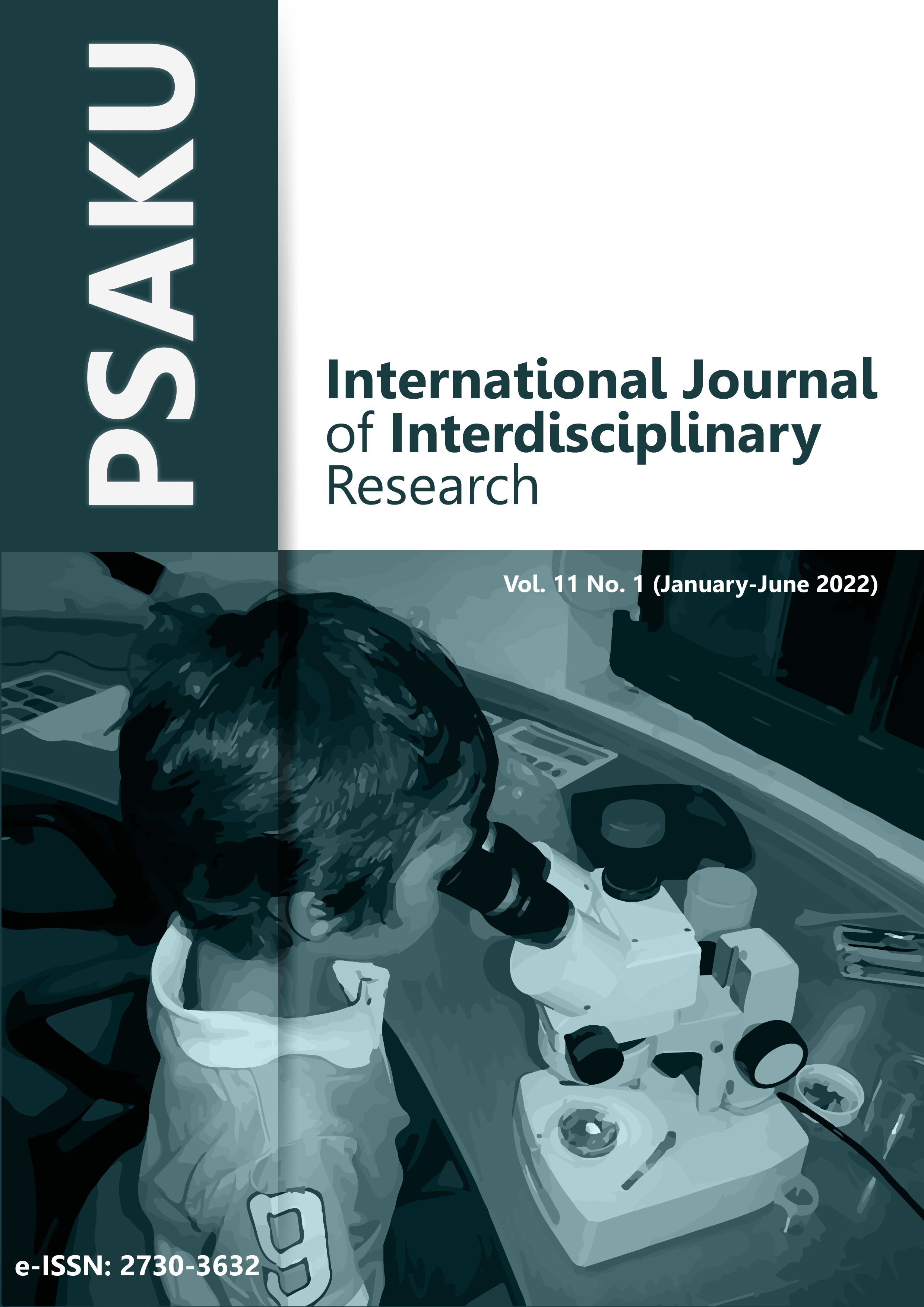 					View Vol. 11 No. 1 (2022): PSAKU International Journal of Interdisciplinary Research
				